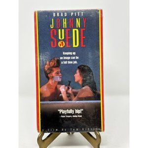 JOHNNY SUEDE VHS BRAD PITT CATHERINE KEENER NICK CAVE 1993 NEW SEALED Rockabilly